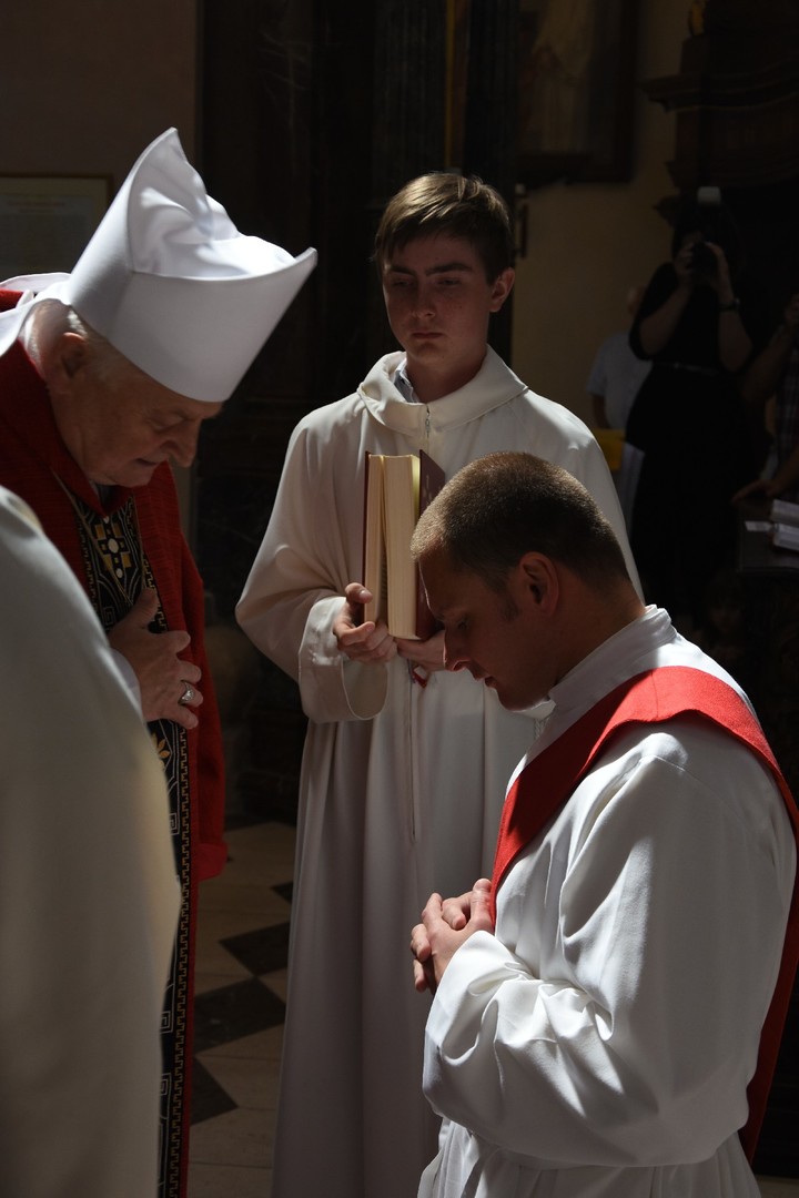 Kněžské svěcení bratra Štěpána Jakuba Tichého